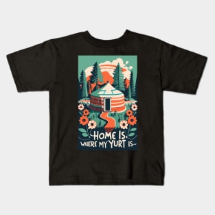 yurt Kids T-Shirt